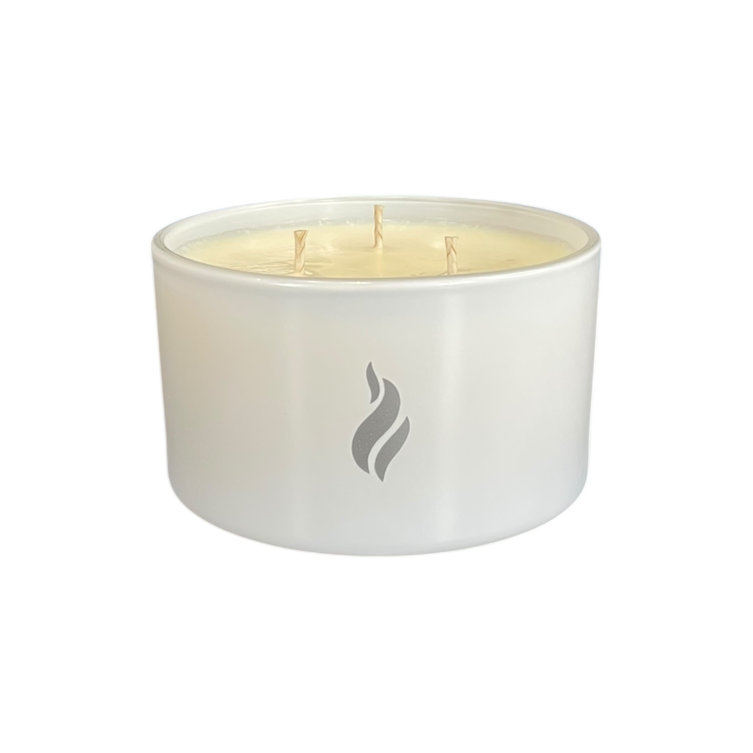 Soy Wax Scented Candle - Large - White