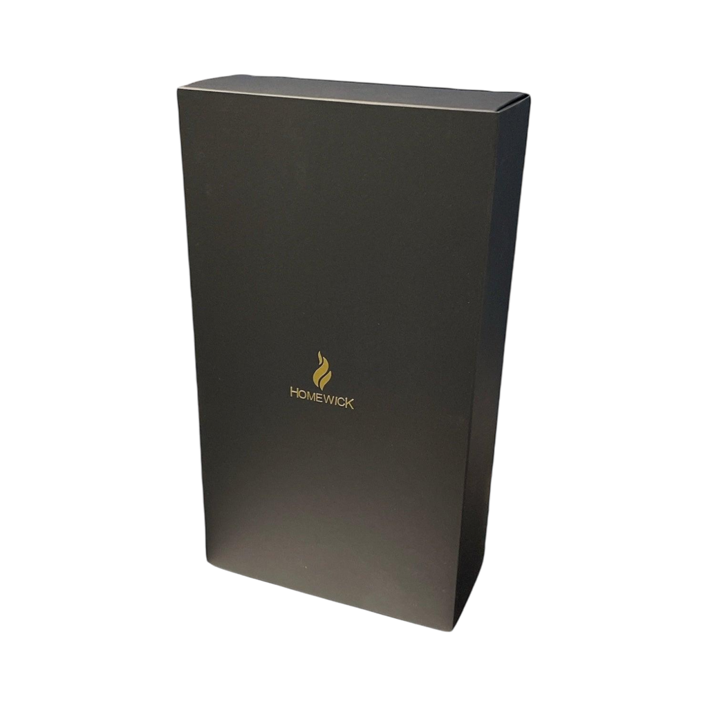 Soy Wax Scented Candle & Diffuser Gift Set - Black