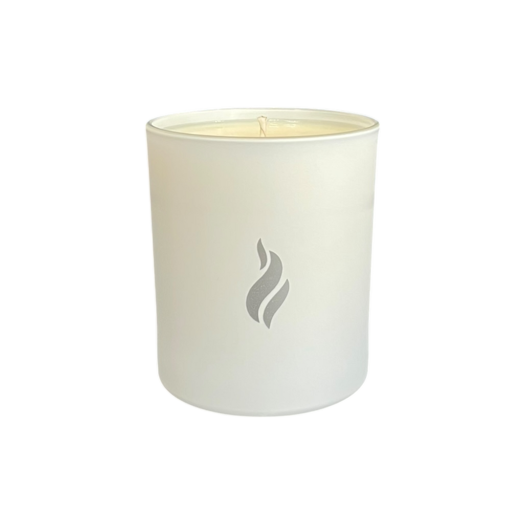 Soy Wax Scented Candle - Medium - White