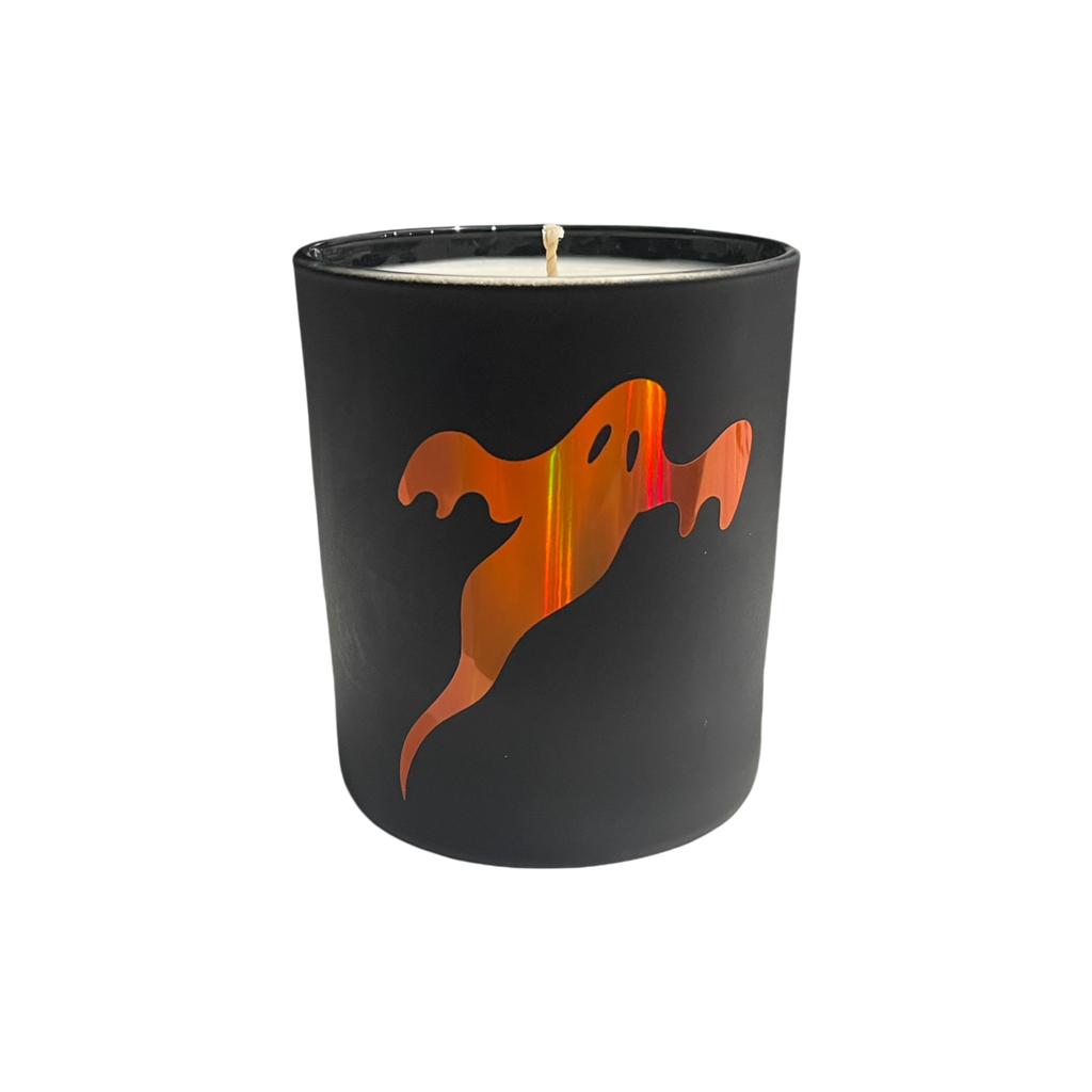 Soy Wax Scented Candle - Ghost - black