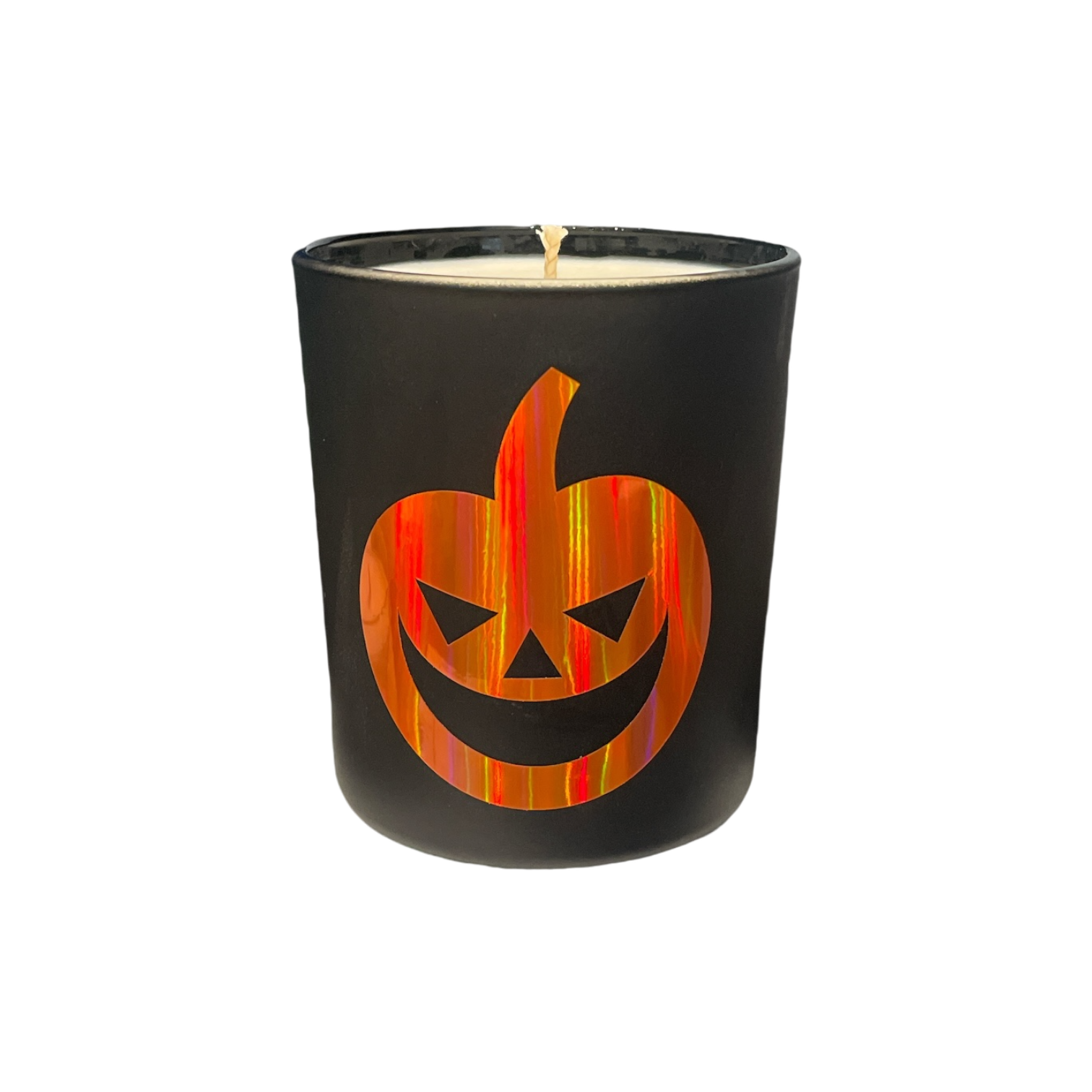 Soy Wax Scented Candle - Halloween - black