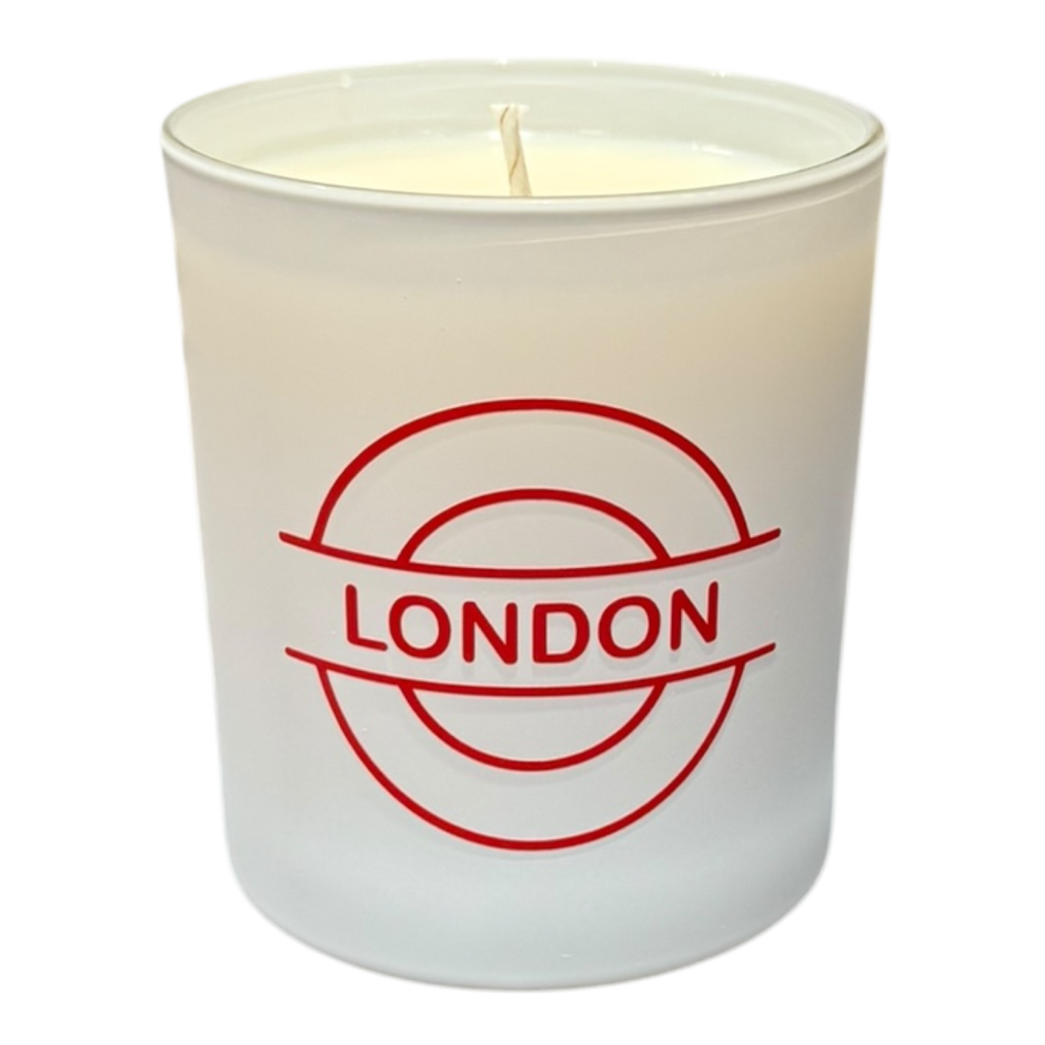 Soy Wax Scented Candle - London - white